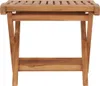 vidaXL Skladacia podnožka 46,5 × 49 × 41,5 cm z masívneho Náhľad obrázku produktu 1