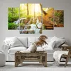 Bild auf Leinwand - Leinwandbild - Park Wasserfall Wasser - Produktbild-Vorschau 6