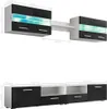 vidaXL TV-Wohnwand-Set 5-tlg. LED-Leuchten Produktbild-Vorschau 8