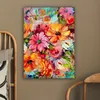 MuchoWow® - Leinwandbilder - Blumen - Farbenfroh - Kunst - Produktbild-Vorschau 5
