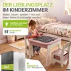 Set da salotto per bambini Milou 301043, in legno, tavolino Anteprima dell’immagine prodotto 7