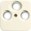Busch Jäger BJ Duro 2000 SI disco centrale bianco crema 3 Anteprima dell’immagine prodotto 2