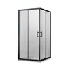 SONNI Douchecabine, hoekmodel met schuifdeur, 70x70x195cm. Productafbeelding-voorbeeld 3