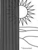 Vorhang lichtdurchlässig Band und Tunnelzug Extra Lang HxB Produktbild-Vorschau 4