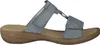 Rieker Damen Pantolette mit Klettverschluss und T-Riemen Produktbild-Vorschau 97