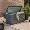 Boîte de rangement métallique Megabox XL 400L Voir les images du produit 2