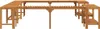 vidaXL Whirlpool-Umrandung Braun 255 x 255 x 55,5 cm Produktbild-Vorschau 7