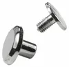 10 Metall Schraubnieten abgeschrägt, silbern 10x4x6-8mm B Produktbild-Vorschau