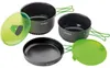 Terra Camp 4 Kochtopfset (grau/grün, 7-teilig) Produktbild-Vorschau 3