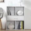 CALICOSY - Etagère de rangement 4 casiers avec un tiroir Voir les images du produit 4