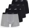 Puma Herren Boxershorts 4 Pack Unterhosen Unterwäsche Short Produktbild-Vorschau 1
