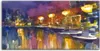 Coloray Glasbild 140x70  Wandbild Glasbilder Nacht Produktbild-Vorschau 1