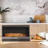 Relaxdays Brotkasten aus Edelstahl, Brot Aufbewahrungsbox, Produktbild-Vorschau 2