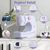 Nähmaschine für Anfänger und Kinder, 12 Stichmuster, Produktbild-Vorschau 2