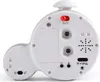 The back of a white and gray alarm clock/sleep trainer. Produktbild-Vorschau