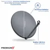 PremiumX PXA100 Satellitenschüssel 100cm Aluminium Produktbild-Vorschau 2