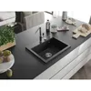 Mexen Oscar zlewozmywak granitowy 1-komorowy 580 x 490 mm, Podgląd zdjęcia produktu 2