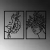 Wallity, Flower- SKL2482, Schwarz, Sonstige Produktbild-Vorschau 4