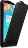 Cadorabo Hülle für OnePlus 5T Schutz Hülle in Schwarz Flip Produktbild-Vorschau 1