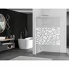 Mexen Kioto L Duschwand Walk-in 120 x 200 cm, weißes Produktbild-Vorschau 2