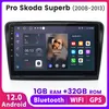 1+32G DAB 10''Android13 Navi SWC Pro Škoda Superb II 3T4 Náhled obrázku produktu 3
