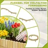 Clôture en bois FIVMEN à bordure roulée, 200 cm de long, 10 Voir les images du produit 6