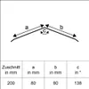 Sarei Firstblech SDF 2000 x 200 mm anthrazit Produktbild-Vorschau 2