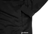 A close-up view of a black Adidas jacket, showing a pocket and the sleeve cuff. Voir les images du produit