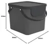 Sistema di selezione del bucato Rotho 40 L Albula in Anteprima dell’immagine prodotto 5