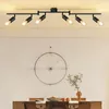 ZMH Spot de plafond 6 flammes noir E27 Plafonnier Vintage Voir les images du produit 7