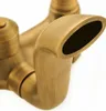 A close-up view of a vintage-style brass faucet. Náhled obrázku produktu
