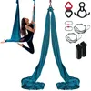 VEVOR Set de hamacs de yoga aérien 8 x 2,8 m, vert Aerial Voir les images du produit 2
