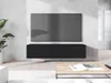 Televizní skříňka 140 cm WILLA D - černá grafitová Náhled obrázku produktu 2