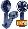 Mini-Handventilator für den Schreibtisch, leise, faltbar, Produktbild-Vorschau 1