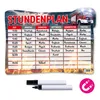 itenga Stundenplan magnetisch Motiv Feuerwehr 31 x 22,5cm Produktbild-Vorschau 2