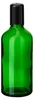 5x Grüne Glasflasche 100 ml Roll-On mit schwarzem Produktbild-Vorschau 4
