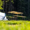 EVEBASE - Camping Set - Tisch - 2 Bänke - Bambus - Flex Produktbild-Vorschau 11