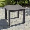 Lesli Living Beistelltisch "Down Town" dunkelgrau 50x50cm Produktbild-Vorschau 1