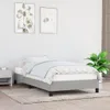 vidaXL Rám postele bez matrace světle šedý 90x200 cm látka Náhled obrázku produktu 2
