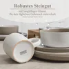 Steingut Geschirrset 8 Personen, Tafelservice 32teilig, Produktbild-Vorschau 8