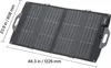 VEVOR Faltbares Solarpanel 100W, 16BB N-Typ Bifaziales Produktbild-Vorschau 8
