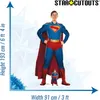 Superman - David Corenswet - Pappaufsteller 92x193 cm Náhled obrázku produktu 3