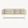 Sideboard 'Kliri' mit 3 Türen Stahl 160 x 40 x 80 cm Produktbild-Vorschau 7