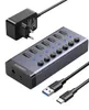 Hub USB-C de UGREEN con 7 puertos USB-A 3.0 y entrada de Vista previa de la imagen del producto 31