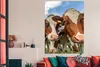MuchoWow® Poster Kühe - Tiere - Weide - Natur 120x180 cm - Produktbild-Vorschau 3
