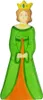 Holztiger 80238 Regina, verde/arancio Anteprima dell’immagine prodotto 1