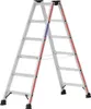 Hymer Stufenstehleiter, beidseitig begehbar, 2x5 Stufen, Produktbild-Vorschau 12