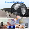 Leiser tragbarer Tischventilator mit 4000 mAh Akku – Produktbild-Vorschau 7