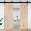 Dvere vidaXL NARVIK prírodná farba 70 x 210 cm z masívneho Náhľad obrázku produktu 3