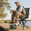 Silla plegable para camping y pesca, con reposabrazos, Vista previa de la imagen del producto 8
